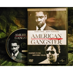 American Gangster - Ridley Scott - Russell Crowe - Denzel Washington Film 2007 - DVD