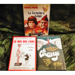 Le Corbillard de Jules

Le Concierge
Le Roi des Cons
Pack 3 Films DVD Francis Perrin