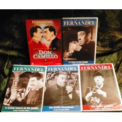 Le petit monde de Don Camillo
Le retour de Don Camillo
Don Camillo Monseigneur
- en Russie
Pack 5 Films 6 DVD Fernandel