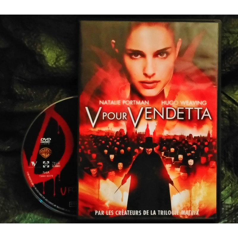 V pour Vendetta -  James McTeigue - Natalie Portman - John Hurt Film 2005 - DVD Action
