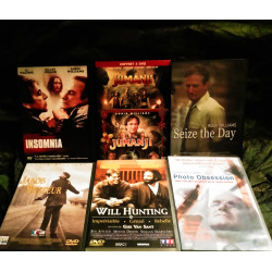 Will Hunting
Jumanji
Insomnia
Jakob le Menteur
Seize the Day
Photo Obession Pack 7 Films DVD Robin Williams