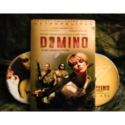 Domino - Tony Scott - Mickey Rourke - Christopher Walken - Film 2005 - Coffret Steelbook 2 DVD
