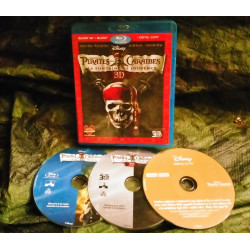 Pirates des Caraïbes 4 : La Fontaine de Jouvence - Rob Marshall - Johnny Depp
- Film 2011 - DVD ou Blu-ray + 3D Blu-ray