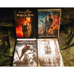 Robin des Bois, Prince des Voleurs - Kevin Costner Russell Crowe - Otto Bathurst - Douglas Fairbanks 1922 Pack 4 Films DVD