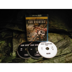 San Andreas - Brad Peyton - Dwayne Johnson Film Action 2015 - DVD + Blu-ray + Blu-ray 3D