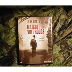 Maigret voit rouge -Gilles Grangier - Jean Gabin - Michel Constantin Film 1963 - DVD Policier