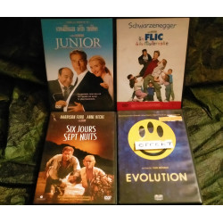 Un Flic à la Maternelle
Junior
Six jours, sept nuits
Evolution - Film DVD Offert avec rayures
- Pack Ivan Reitman 4 Films DVD