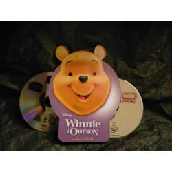 Winnie l'Ourson 1 & 2 - Dessin-animés Walt Disney Coffret 2 Films Animation Tête de Winnie