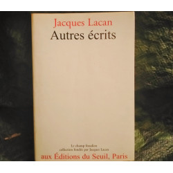 Autres Écrits - Jacques Lacan
- Livre 2001 Très Bon état garanti 15 Jours
éditions du Seuil - 620 Pages