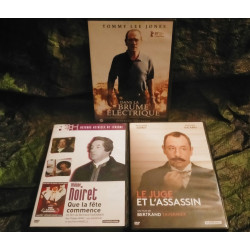Que la Fête commence
Le Juge et l'Assassin
Dans la Brume électrique
Pack Bertrand Tavernier 3 Films DVD Historique