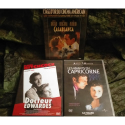Casablanca
La Maison du Docteur Edwards
Les Amants du Capricorne
Pack Ingrid Bergman 3 Films DVD
