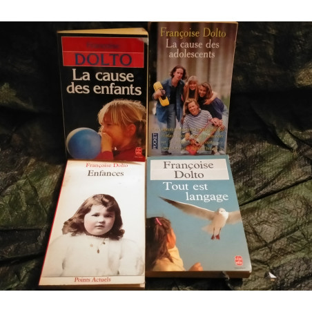 La Cause des Enfants
La Cause des Adolescents
Tout est Langage
Enfances
- Pack Françoise Dolto 4 Livres
