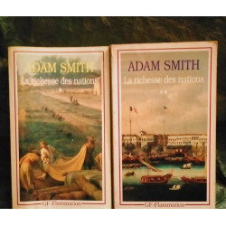 La Richesse des Nations I
La Richesse des Nations II
- Pack Adam Smith 2 Livres