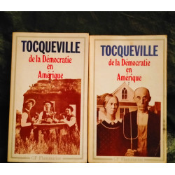 De la Démocratie en Amérique 1 et 2
- Pack Alexis de Tocqueville 2 Livres GF Flammarion Pages Très bon état garantis 15 Jours