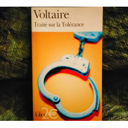 Traité sur la Tolérance  - Voltaire
Livre Folio 140 Pages
Très bon état garanti 15 Jours