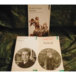Encore
Écrits - Volume 1 et 2
 - Pack Jacques Lacan 3 Livres
Très Bon état garantis 15 Jours
