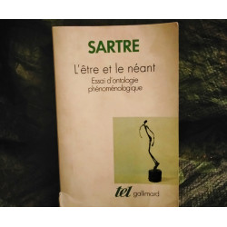 L'Etre et le Néant : Essai d'Ontologie phénoménologique - Jean-Paul Sartre
Livre Tel Gallimard 675 Pages