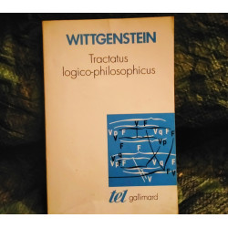 Tractatus Logico-Philosophicus  - Ludwig Wittgenstein
Livre Tel Gallimard 120 Pages
Très bon état garanti 15 Jours