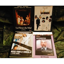 La Fleur du Mal
Landru + La Ligne de Démarcation
Masques
Merci pour le Chocolat
Pack 5 Films 7 DVD Claude Chabrol