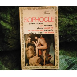 Théâtre Complet - Sophocle
- Livre éditions Flammarion 370 Pages
Très bon état garanti 15 Jours