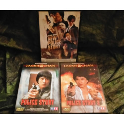 Police Story
Police Story 2
New Police Story
- Pack 3 Films DVD Jackie Chan
Très bon état garantis 15 Jours