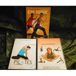 Step Energie : Spécial Fitness
Stretching avec Nancy Marmorat
Pilates Pour Débutants
 - Pack 3 DVD