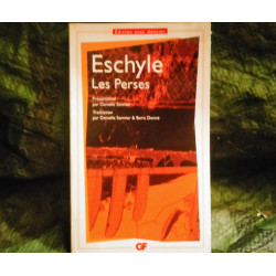 Les Perses - Eschyle
- Livre éditions GF Flammarion 230 Pages
Très bon état garanti 15 Jours