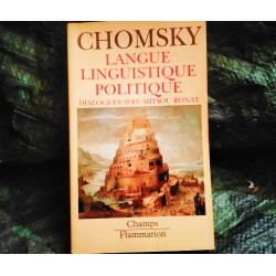 Langue, Linguistique, Politique - Noam Chomsky - Livre Champs Flammarion 205 Pages Très bon état garanti 15 Jours