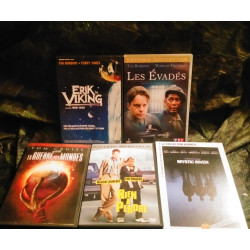 Les Evadés
Erik le Viking
Rien à Perdre
Mystic River
La Guerre des Mondes
Pack Tim Robbins 5 Films 7 DVD