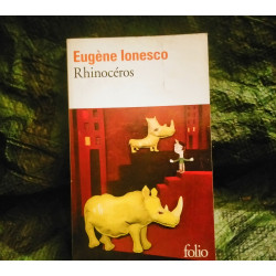 Rhinocéros - Eugène Ionesco
- Livre éditions Folio 245 Pages
Très bon état garanti 15 Jours