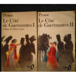 Le Côté de Guermantes - Marcel Proust
- Pack 2 Livres Folio 770 Pages
Très bon état garantis 15 Jours
