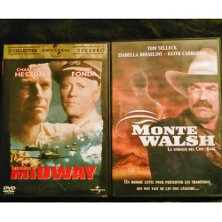 Monte Walsh le dernier Cow-Boy
La Bataille de Midway
Pack Tom Selleck 2 Films DVD