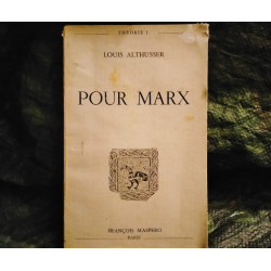 Pour Marx - Louis Althusser
- Livre éditions François Maspero  258 Pages
Très bon état garanti 15 Jours