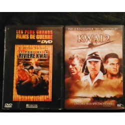 Le Pont de la Rivière Kwai
La Rivière Kwai 2  - Pack 2 Films DVD Guerre
Très bon état garantis 15 Jours