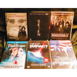 Seven - Collector 2 DVD
Deep Impact
Insaisissables
Le Collectionneur
Le Masque de l'Araignée
Pack Morgan Freeman 6 Films DVD