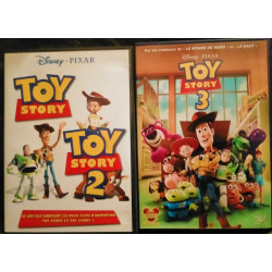 Toy Story 1 et 2 - Coffret 2 DVD
Toy Story 3 - DVD
Pack Trilogie 3 Films Animation Walt Disney Pixar - DVD