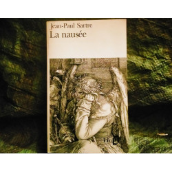 La Nausée - Jean-Paul Sartre
Livre Folio 250 Pages
Roman Très bon état garanti 15 Jours