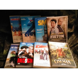 SMS
Camping 1 et 2
Disco
Cineman
Fiston
Incognito
10 Jours en or
Pack Franck Dubosc 8 Films 10 DVD