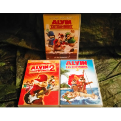 Alvin et les Chipmunks 1- 2 - 3
Pack Trilogie 3 Films Animation DVD