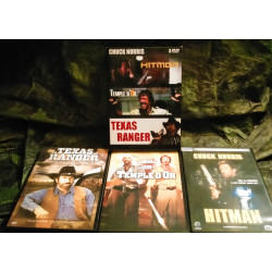Hitman
Le Temple d'Or
Texas Ranger
- Chuck Norris Coffret 3 Films DVD 
Très bon état garantis 15 Jours