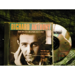 Richard Anthony - Ses plus grands Succès
- CD Album 16 Titres
- Très bon état Garanti 15 Jours