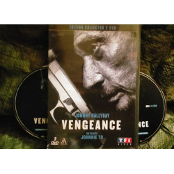 Vengeance - Johnnie To - Johnny Hallyday - Sylvie Testud - Film de Gangster 2009 Collector 2 DVD Très bon état garantis 15 Jours