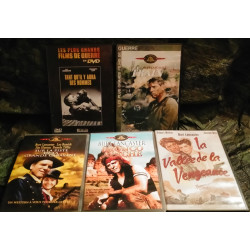 Le Train
Bronco Apache
Tant qu'il y aura des Hommes
Sur la Piste de la grande Caravane
Pack Burt Lancaster 5 Films DVD