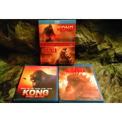 Kong Skull Island + Godzilla Coffret 2 Films Fantastique 2017 -2 Blu-ray
- Très bon état garantis 15 Jours