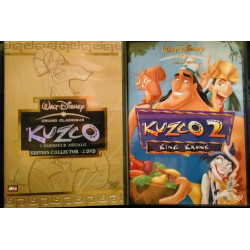 Kuzco l'empereur Mégalo - Coffret Collector 2 DVD Kuzco 2 - DVD - Pack 2 Films 3 DVD Animation Walt Disney