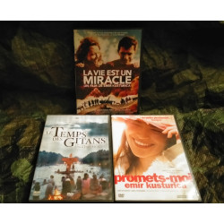 Le Temps des Gitans
La Vie est un Miracle
Promets-moi
- Pack Emir Kusturica 3 Films 4 DVD