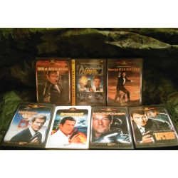 Vivre et Laisser Mourir
L'Homme au Pistolet d'Or
Dangereusement Vôtre
Moonraker
- Pack Roger Moore 7 Films DVD James Bond 007