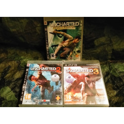 Uncharted

Uncharted 2

Uncharted 3

Pack Trilogie 3 Jeux Video PS3