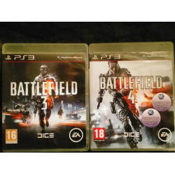 Battlefield 3 et 4
- Pack 2 Jeux Video PS3
- Très bon état garantis 15 Jours
