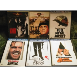 Orange Mécanique
Barry Lyndon
Full Metal Jacket
Shining
Le Baiser du Tueur
- Pack Stanley Kubrick 6 Films DVD